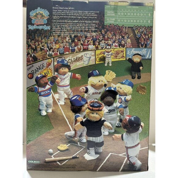 1986 Toronto Blue Jays Cabbage Patch Doll!Rare New in Box - Picture 2 of 3